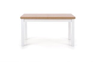 Раскладной обеденный стол Halmar Tiago, цвет дуба/белый цена и информация | Кухонные и обеденные столы | 220.lv