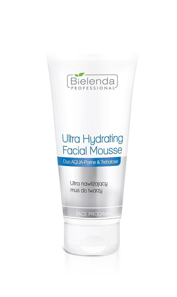 Mitrinošas sejas putas Bielenda Professional Face Program Ultra Hydrating 150 g cena un informācija | Sejas krēmi | 220.lv