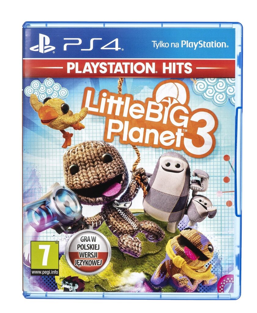 PS4 LittleBigPlanet 3 incl. Russian Audio цена и информация | Datorspēles | 220.lv