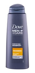 Šampūns vājiem matiem ar kofeīnu un kalciju Dove Men + Care Fortifying vīriešiem 400 ml цена и информация | Шампуни | 220.lv