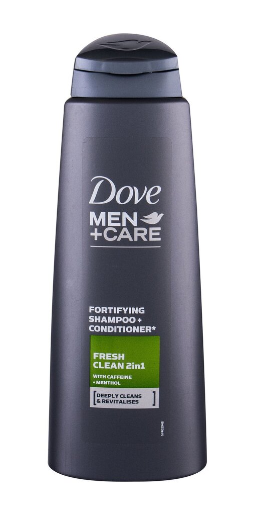 Dove Men + Care Fresh Clean šampūns vīriešiem 400 ml cena un informācija | Šampūni | 220.lv