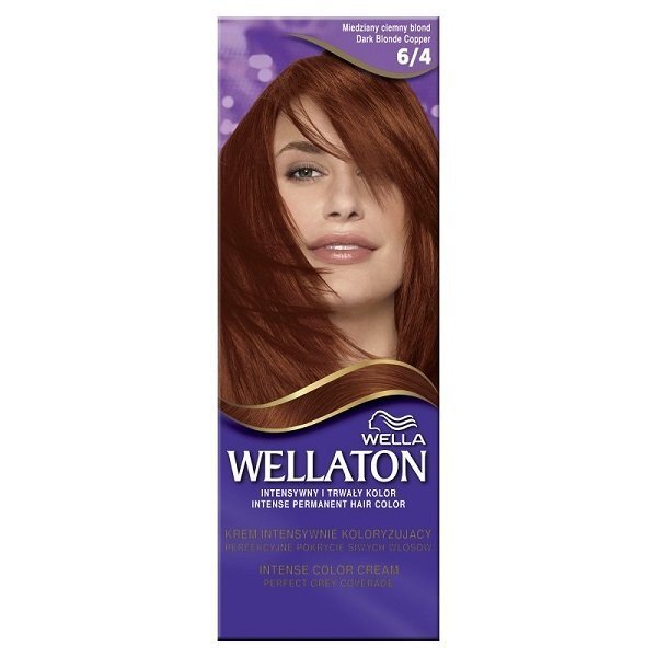 Matu krāsa Wella Wellaton Intense Permanent Color 6/4 Copper Dark Blond 100 g cena un informācija | Matu krāsas | 220.lv