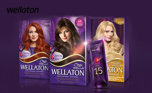 Matu krāsa Wella Wellaton Intense Permanent Color 6/4 Copper Dark Blond 100 g cena un informācija | Matu krāsas | 220.lv