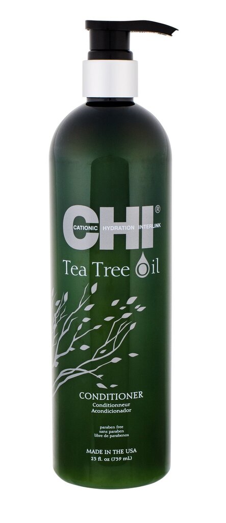 Matu kondicionieris Chi Tea Tree Oil, 739 ml cena un informācija | Matu kondicionieri, balzāmi | 220.lv