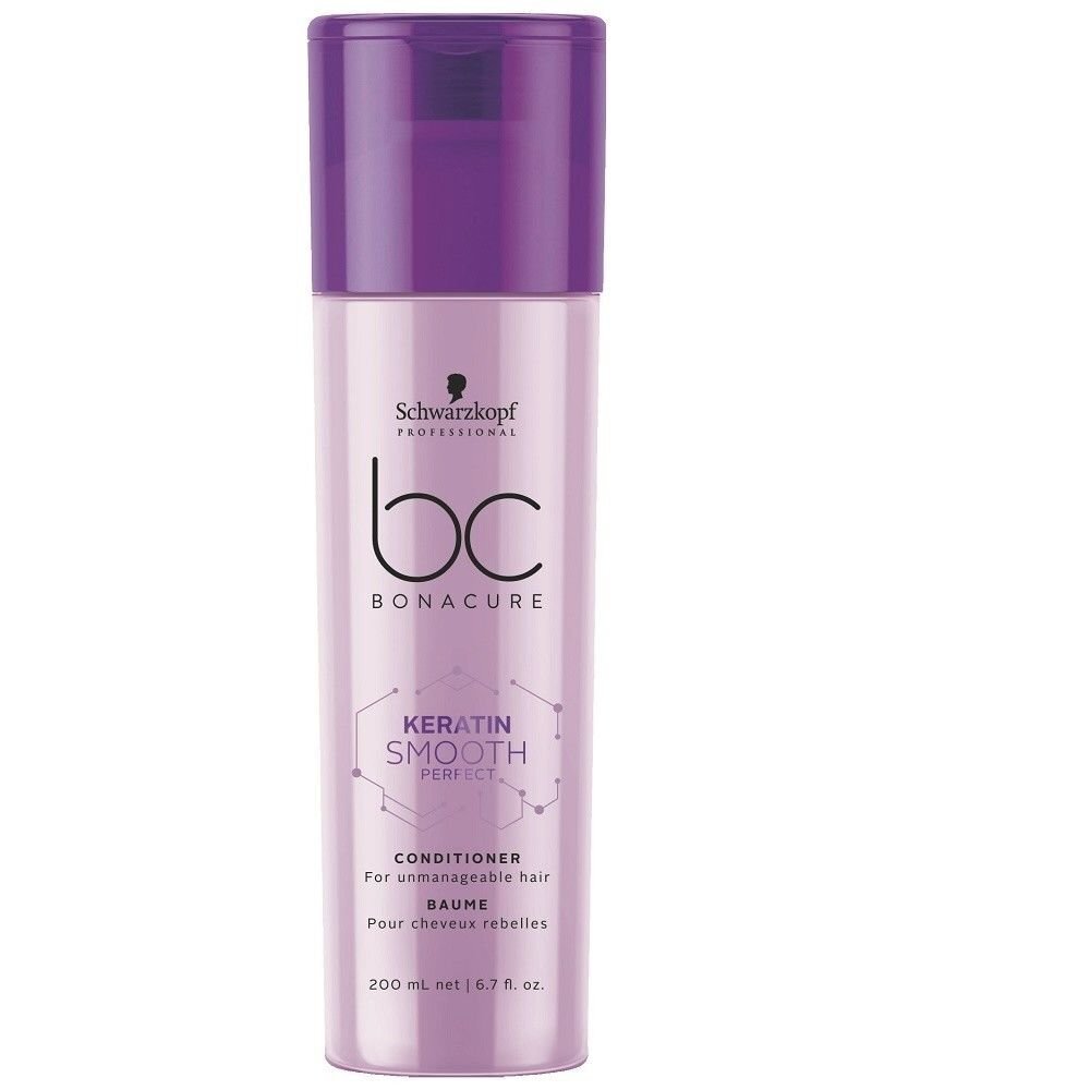 Matu kondicionieris Schwarzkopf Proffesional BC Bonacure Keratin Smooth Perfect 200 ml цена и информация | Matu kondicionieri, balzāmi | 220.lv