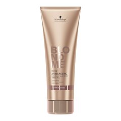 Šampūns gaišu, siltu toņu matiem Schwarzkopf Professional BlondMe Tone Enhancing Bonding 250 ml cena un informācija | Šampūni | 220.lv