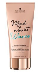 Бальзам для волнистых волос Schwarzkopf Professional Mad About Waves Windy Texture 150 мл цена и информация | Бальзамы, кондиционеры | 220.lv