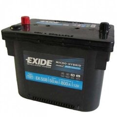 AGM akumulators Exide Micro-Hybrid AGM EK508 50Ah 800A (+ pa kreisi) цена и информация | Аккумуляторы | 220.lv