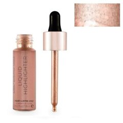 Makeup Revolution London Liquid Highlighter izgaismotājs (hailaiters) 18 ml, Lustre Gold cena un informācija | Bronzeri, vaigu sārtumi | 220.lv