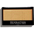 Pūderis sejas mirdzumam Makeup Revolution Ingot Gold 12 g