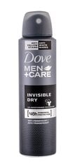 Izsmidzināms dezodorants Dove Men + Care 48h Invisible Dry 150 ml cena un informācija | Dezodoranti | 220.lv