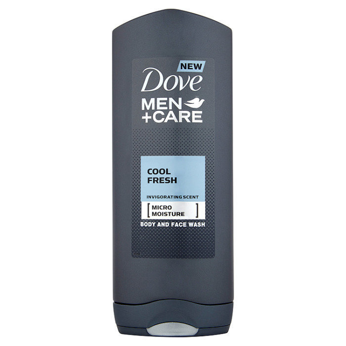 Dušas želeja Dove Men + Care Micro Moisture Cool Fresh vīriešiem 400 ml цена и информация | Dušas želejas, eļļas | 220.lv