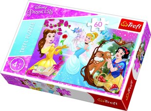 Пазл "Disney Princesės" Trefl, 60ч. цена и информация | Пазлы | 220.lv