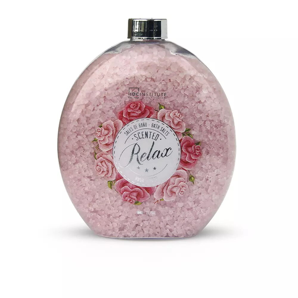 Relaksējošs vannas sāls ar rozēm IDC Institute Scented Relax 900 g cena un informācija | Dušas želejas, eļļas | 220.lv