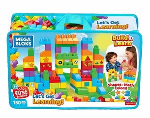 Набор кубиков "Учебная корзина" Mega Bloks, 150 д. цена и информация | Игрушки для малышей | 220.lv