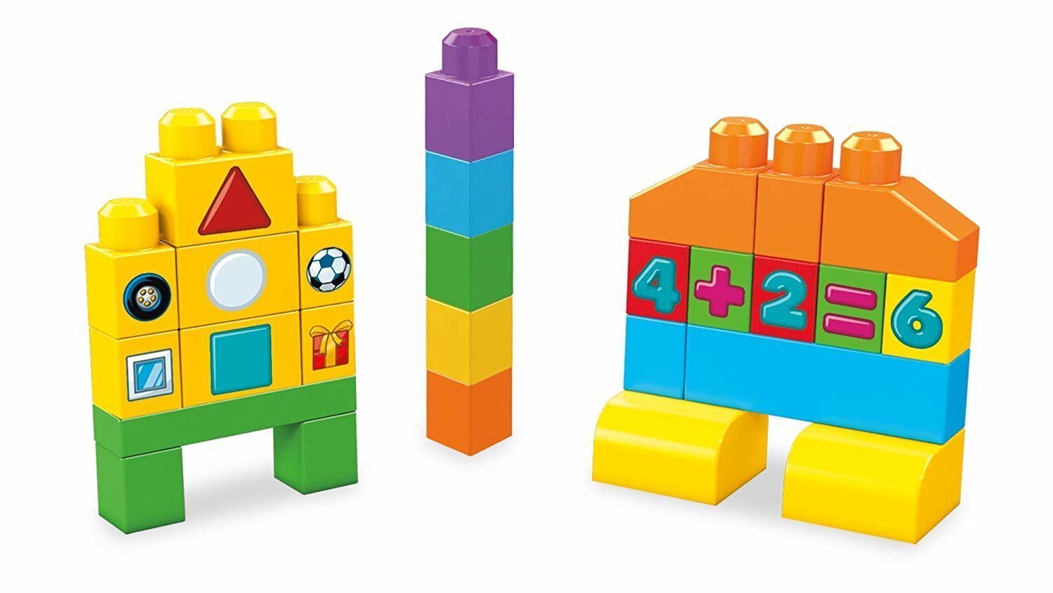 Klucīšu komplekts "Mācību grozs" Mega Bloks®, 150 d. цена и информация | Rotaļlietas zīdaiņiem | 220.lv