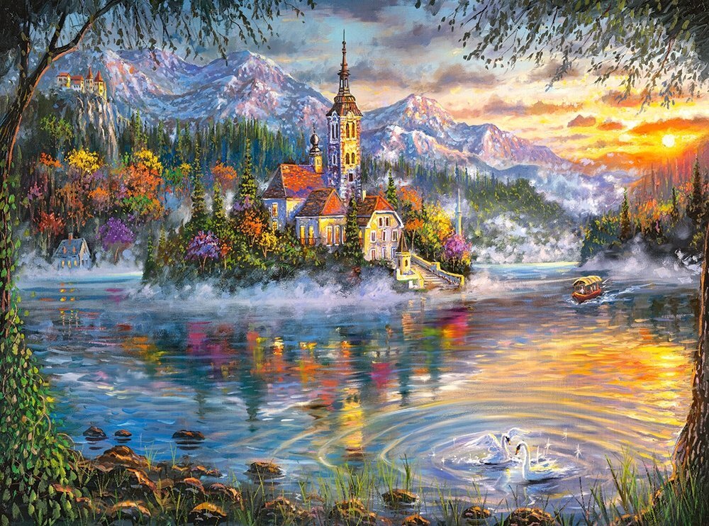 Puzle Puzzle Castorland "Fall Splendor", 3000 gab. cena un informācija | Puzles, 3D puzles | 220.lv