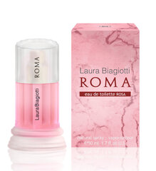 Laura Biagiotti Roma Rosa EDT для женщин 50 мл цена и информация | Женские духи | 220.lv