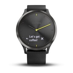 Garmin vívomove® HR Sport L Black цена и информация | Смарт-часы (smartwatch) | 220.lv