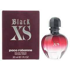 Tualetes ūdens Paco Rabanne Black XS for Her 30 ml cena un informācija | Sieviešu smaržas | 220.lv