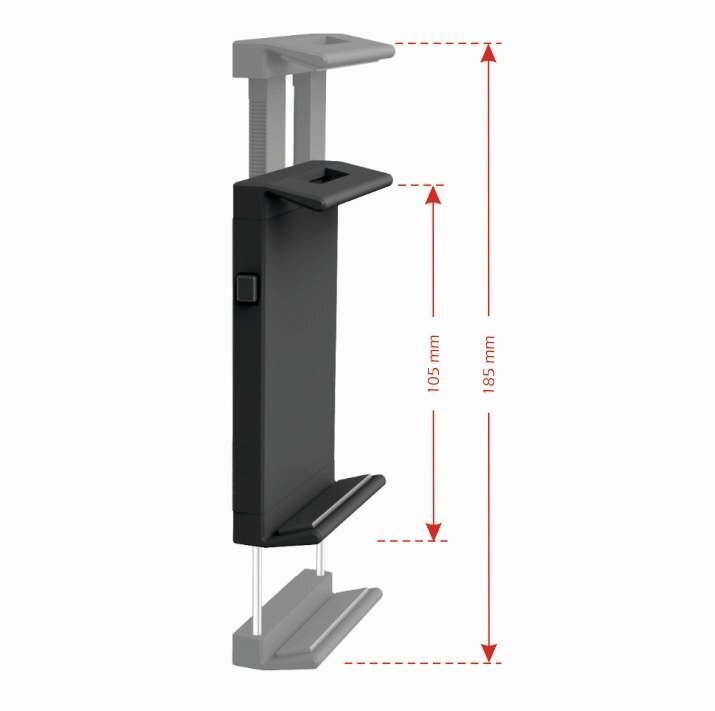 Swissten S-Grip T1-OP universāls turētājs, piemērots planšetdatoriem / telefoniem / navigācijām, melns cena un informācija | Auto turētāji | 220.lv