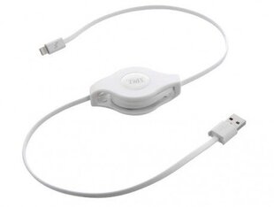 Lightning/USB kabelis TnB, izvelkams, 90 cm cena un informācija | Savienotājkabeļi | 220.lv