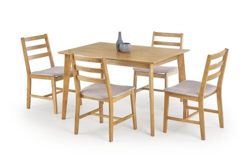 Комплект мебели для столовой Halmar Cordoba, дубовый цвет цена и информация | Комплекты мебели для столовой | 220.lv