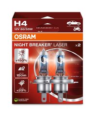 Автомобильная лампа Osram 64193NL H4 12V 60/55W цена и информация | Автомобильные лампочки | 220.lv