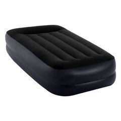 Надувной матрас Intex Dura-Beam Pillow Rest Twin 191x99x42 см, со встроенным насосом цена и информация | Надувные матрасы и мебель | 220.lv