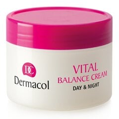 Atjaunojošs dienas un nakts sejas krēms Dermacol Vital Balance 50 ml cena un informācija | Sejas krēmi | 220.lv
