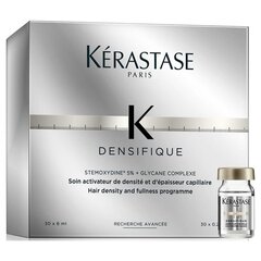 Plaukus stiprinančios ampulės Kerastase Densifique 6 x 30 ml cena un informācija | Kosmētika matu stiprināšanai | 220.lv