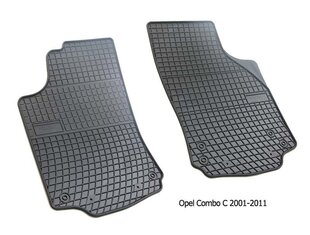 Gumijas paklājiņi OPEL COMBO C 2S 2001-2011 cena un informācija | Gumijas paklājiņi pēc auto modeļiem | 220.lv