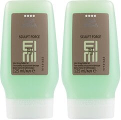 Īpaši stipras fiksācijas matu želeja Wella Professionals Eimi Sculpt Force 125 ml цена и информация | Средства для укладки волос | 220.lv