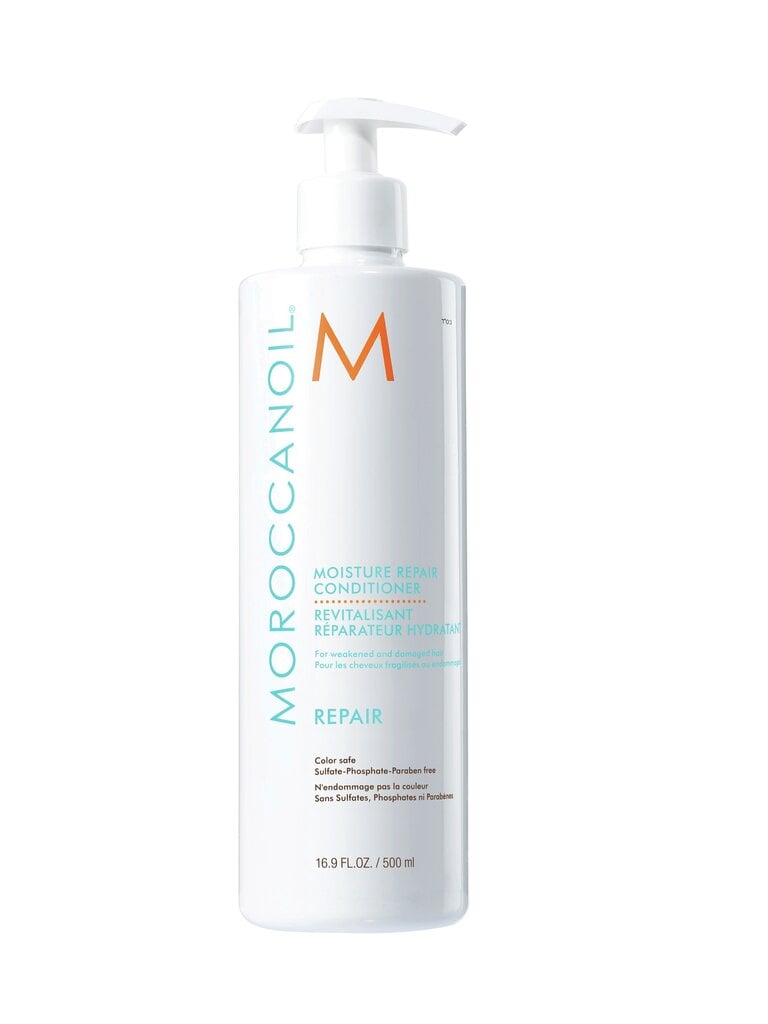 Mitrinošs matu kondicionieris Moroccanoil Moisture Repair 500 ml cena un informācija | Matu kondicionieri, balzāmi | 220.lv