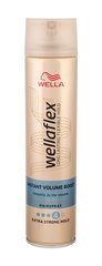 Apjomu piešķiroša matu laka Wella Wellaton Wellaflex Long Lasting Flexible Hold 4 Instant Volume Boost 250 ml cena un informācija | Matu veidošanas līdzekļi | 220.lv