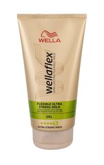 Matu veidošanas gels Wella Wellaflex Flexible Ultra Strong Hold 150 ml cena un informācija | Matu veidošanas līdzekļi | 220.lv