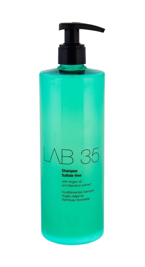 Matu šampūns bez sulfātiem Kallos Cosmetics Lab 35 500 ml cena un informācija | Šampūni | 220.lv