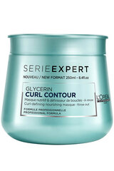 Barojoša maska cirtainiem matiem L'Oreal Professionnel Curl Contour Masque 250 ml cena un informācija | Matu uzlabošanai | 220.lv