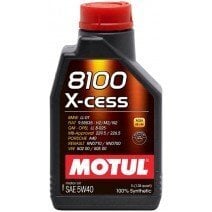 Eļļa MOTUL 8100 X-CESS 5W40 1L. цена и информация | Motoreļļas | 220.lv