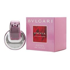 Женская парфюмерия Omnia Pink Sapphire Bvlgari EDT: Емкость - 40 мл цена и информация | Женские духи | 220.lv