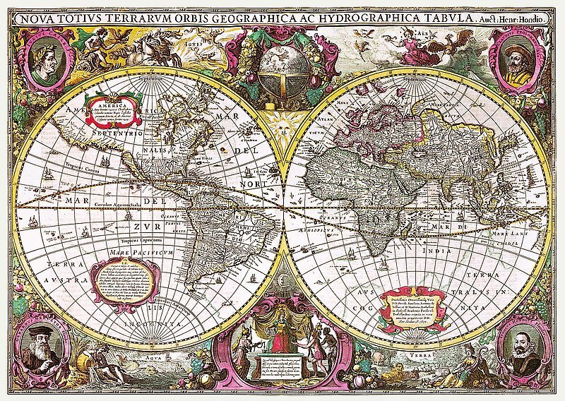 Puzle Trefl "Pasaules karte", 2000 d. cena un informācija | Puzles, 3D puzles | 220.lv