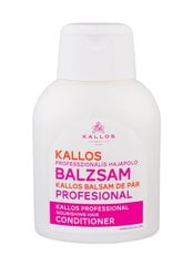 Питательный кондиционер для сухих и поврежденных волос Kallos Cosmetics Professional Nourishing 500 мл цена и информация | Бальзамы, кондиционеры | 220.lv