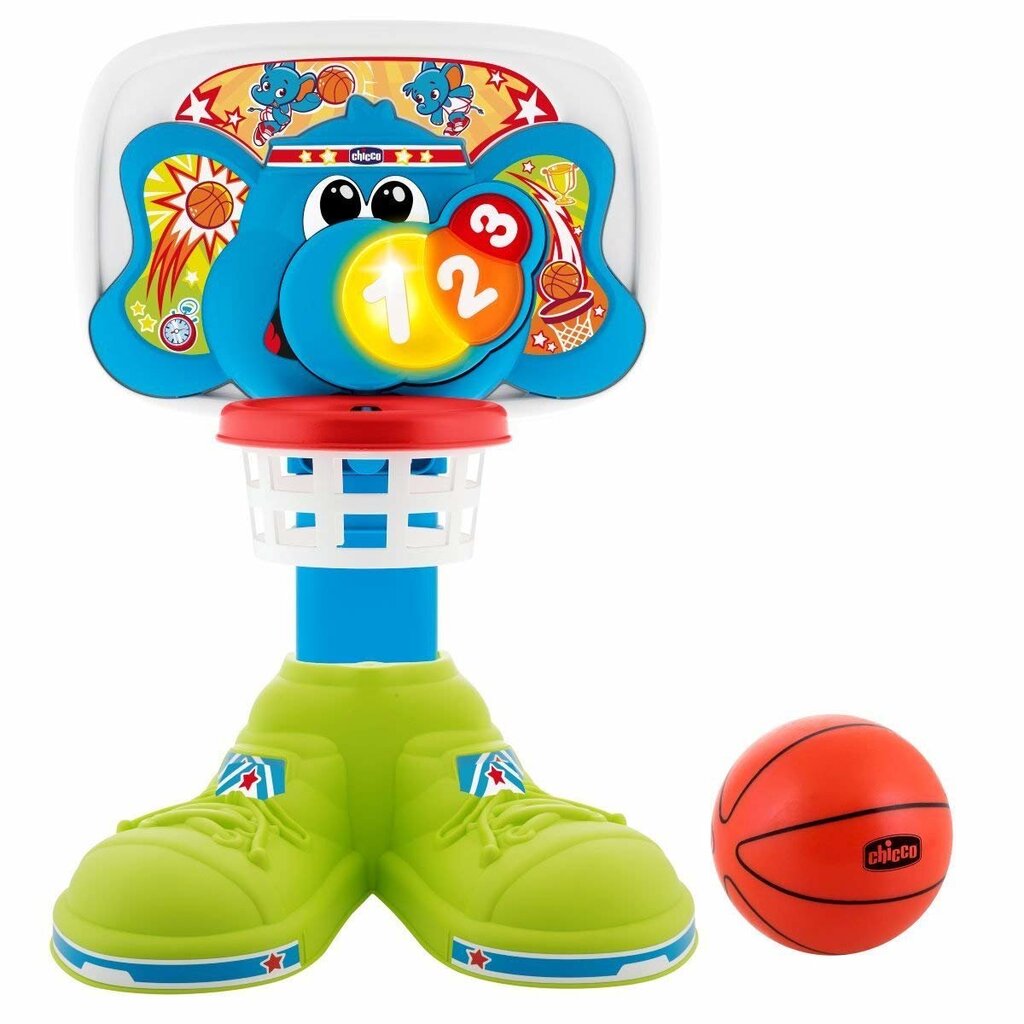 Basketbola stends “Basketbola spēle” Chicco Fit&Fun cena un informācija | Rotaļlietas zīdaiņiem | 220.lv