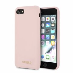 Guess GUHCI8LSGLLP nugarėlė, skirta iPhone 7/8, Rožinė цена и информация | Чехлы для телефонов | 220.lv