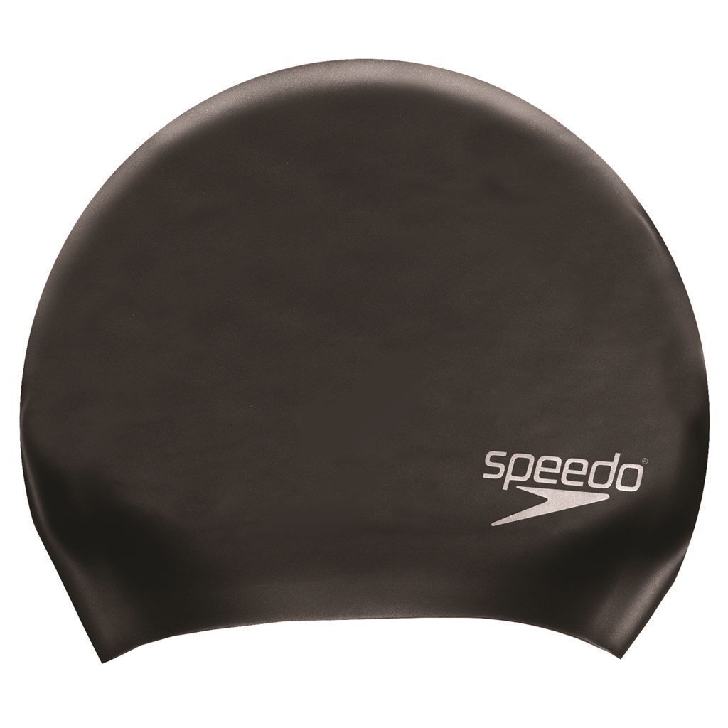 Peldcepure gariem matiem, Speedo Long Hair, melna цена и информация | Peldcepures | 220.lv