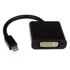 Akyga converter adapter with cable AK-AD-37 mini DisplayPort (m) / DVI 24+5 pin (f) 15cm цена и информация | Кабели и провода | 220.lv