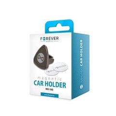 Forever car holder for air vent MH-160 magnetic black цена и информация | Держатели для телефонов | 220.lv