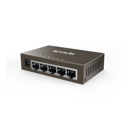 Tenda TEG1005D network switch Gigabit Ethernet (10/100/1000) Grey цена и информация | Маршрутизаторы (роутеры) | 220.lv
