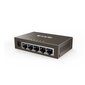 Tenda TEG1005D network switch Gigabit Ethernet (10/100/1000) Grey цена и информация | Rūteri (maršrutētāji) | 220.lv