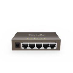 Tenda TEG1005D network switch Gigabit Ethernet (10/100/1000) Grey cena un informācija | Rūteri (maršrutētāji) | 220.lv